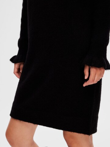 SELECTED FEMME Knitted dress in Black