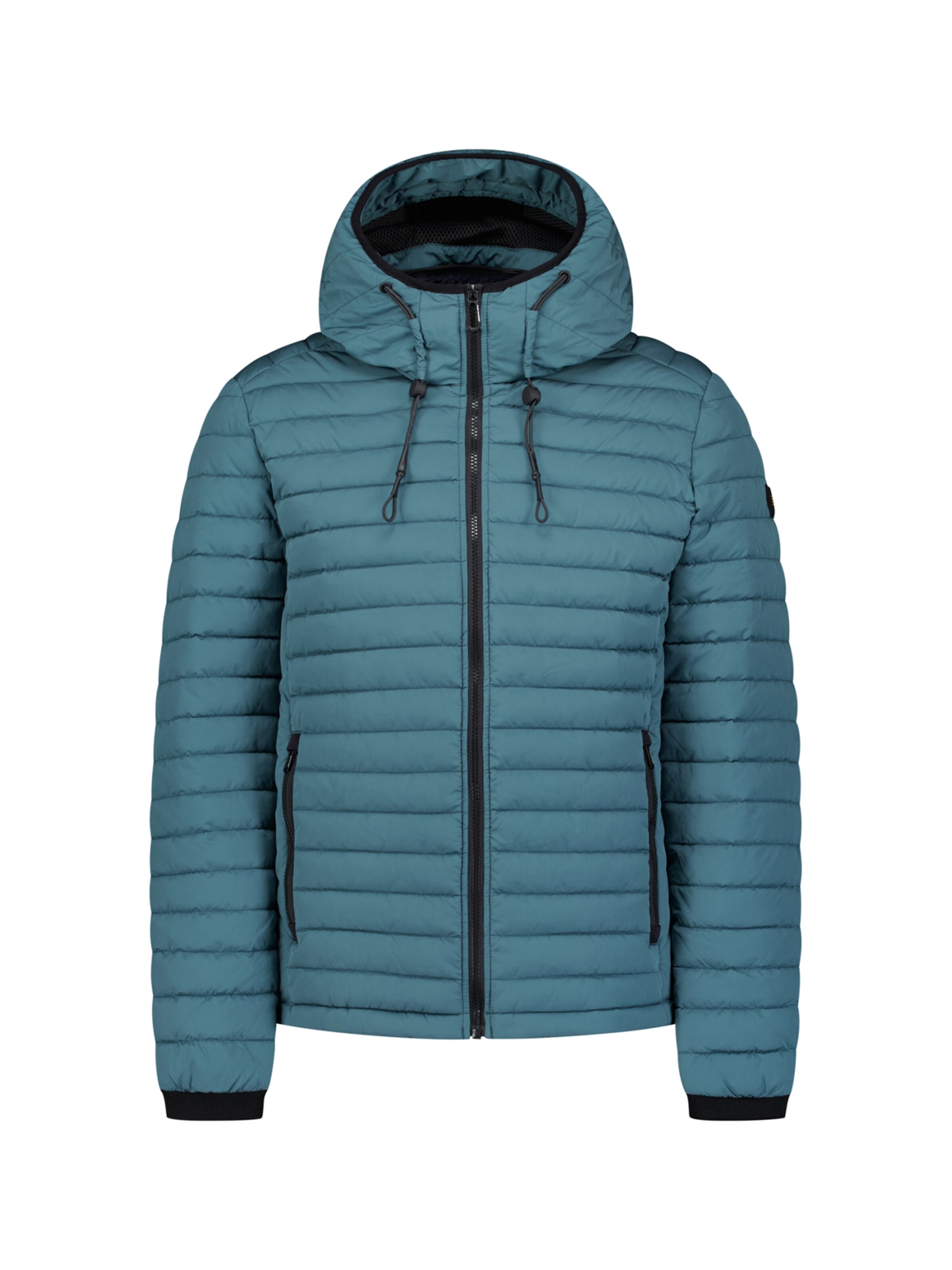 No Excess Tussenjas in Blauw: voorkant