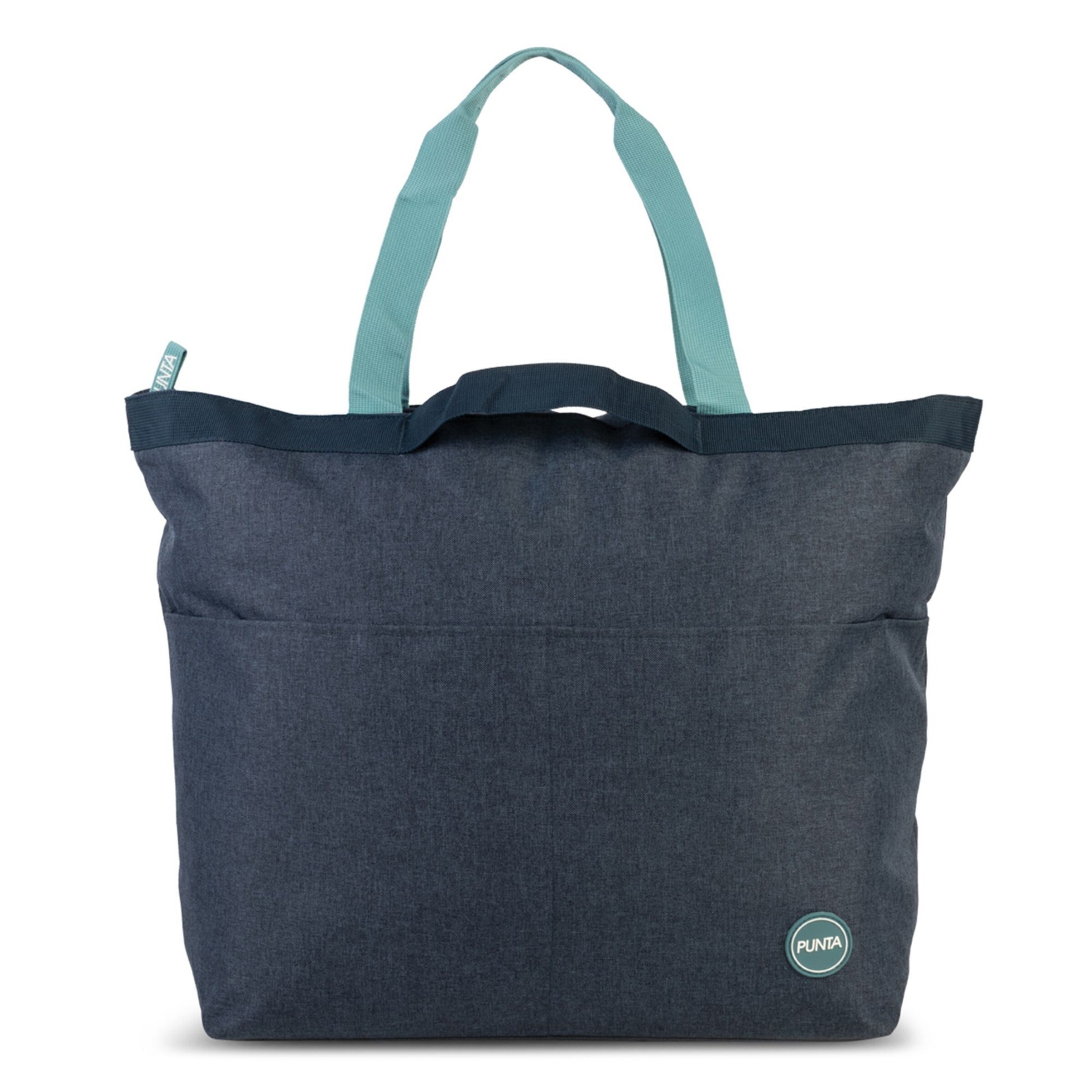 Punta Shopper in Blue: front