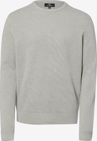 Pull-over Nils Sundström en gris : devant