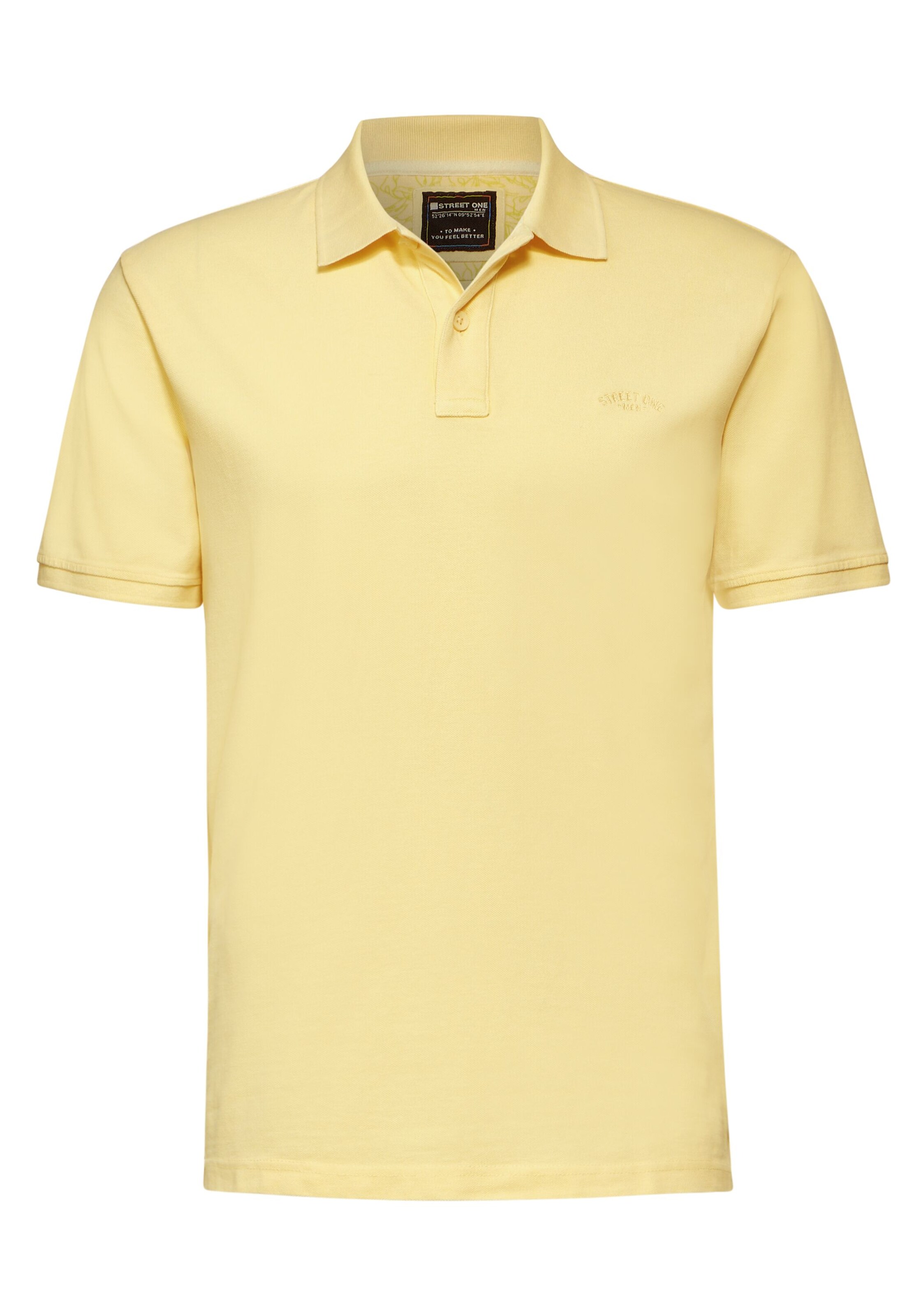 Street One MEN Shirt in Yellow: front