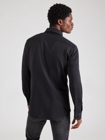 BOSS Regular fit Srajca 'P-HANK' | črna barva