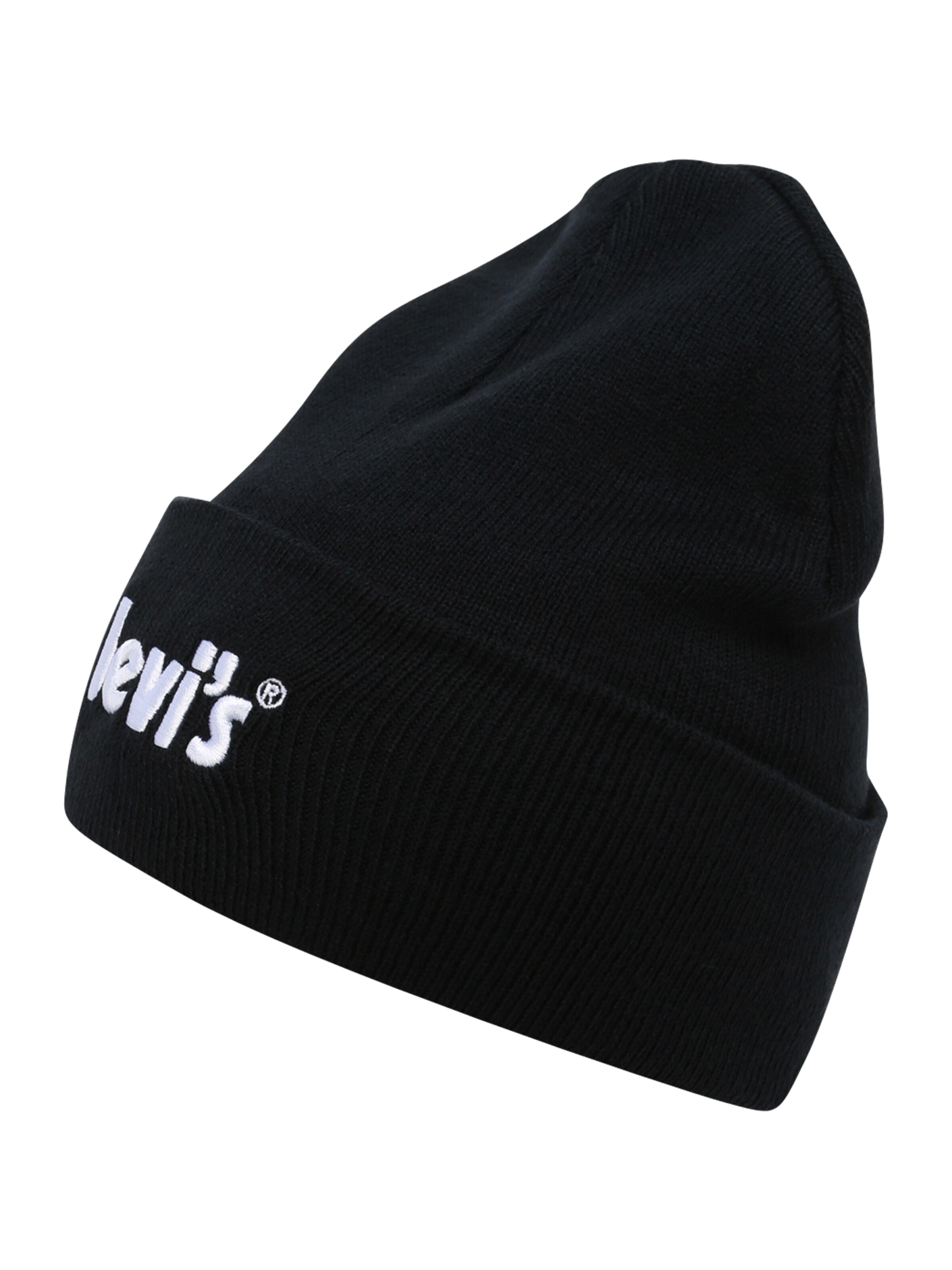 LEVI'S ® Beanie 'LAN' in Black: front