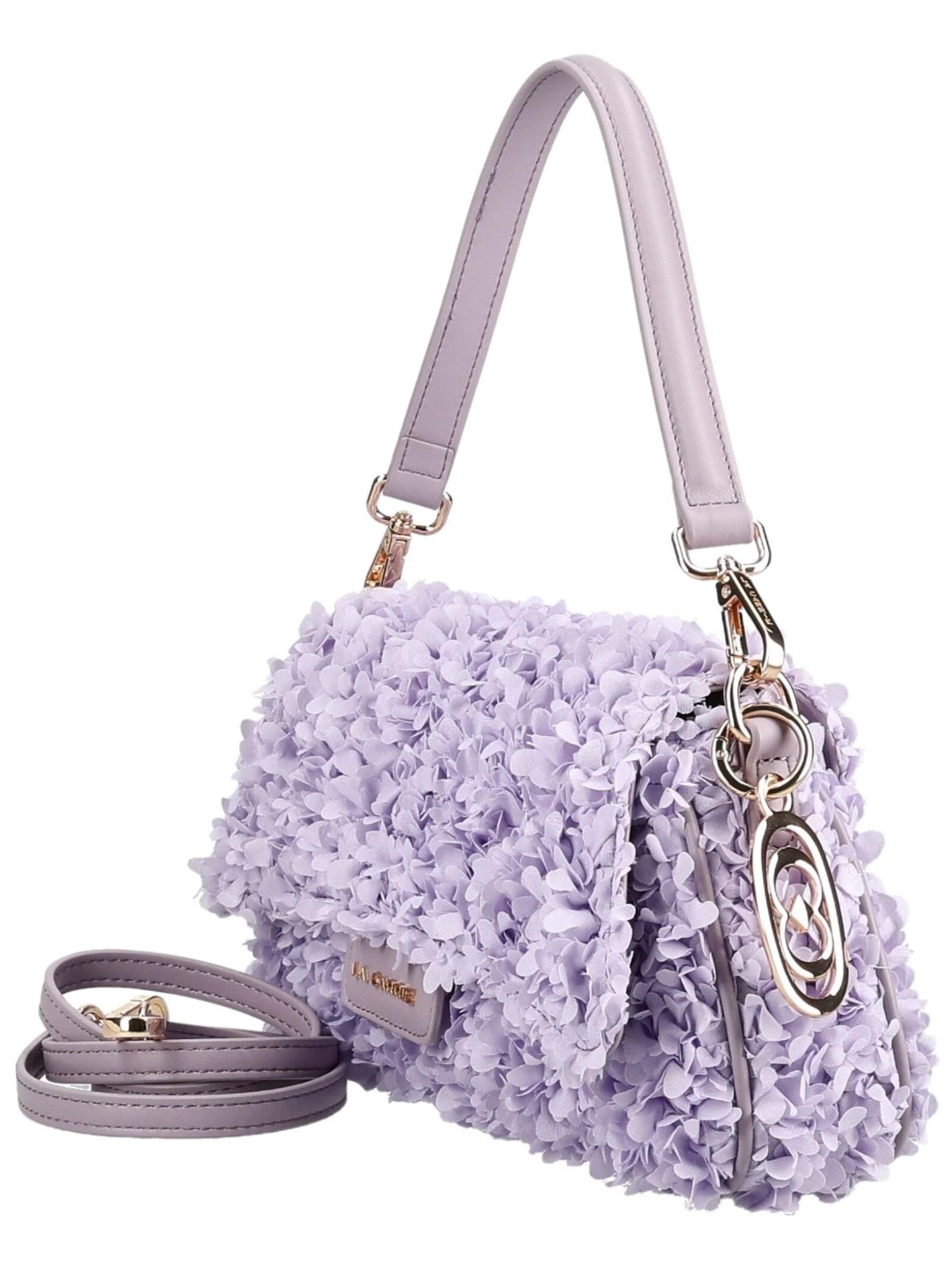 Borsa a tracolla di La Carrie in lilla