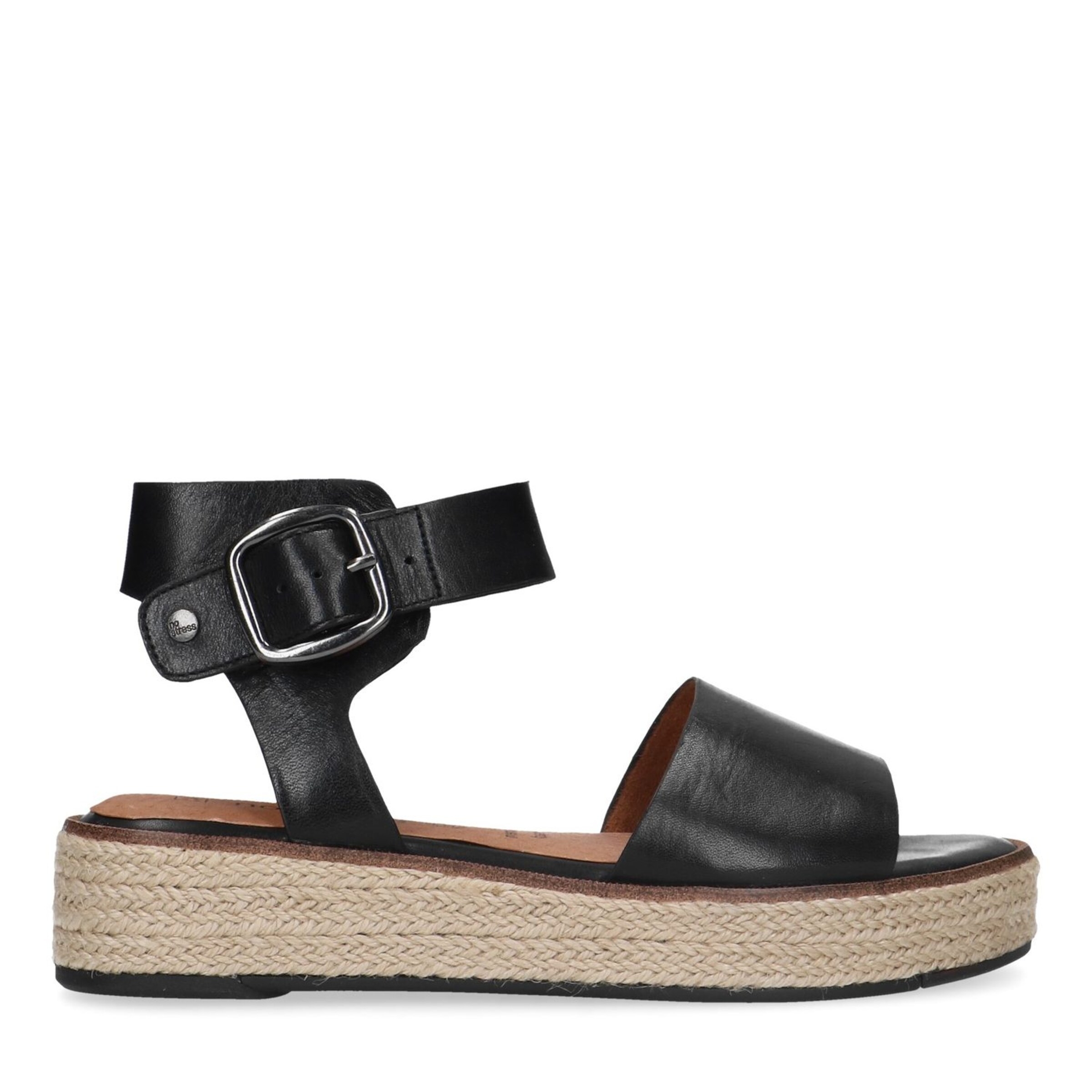 Sandales no stress en noir