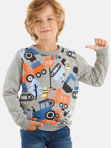 Denokids Sweatshirt in Grey: front