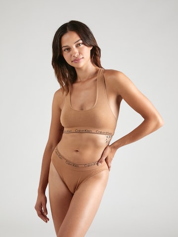 Calvin Klein Underwear Figi w kolorze brązowy