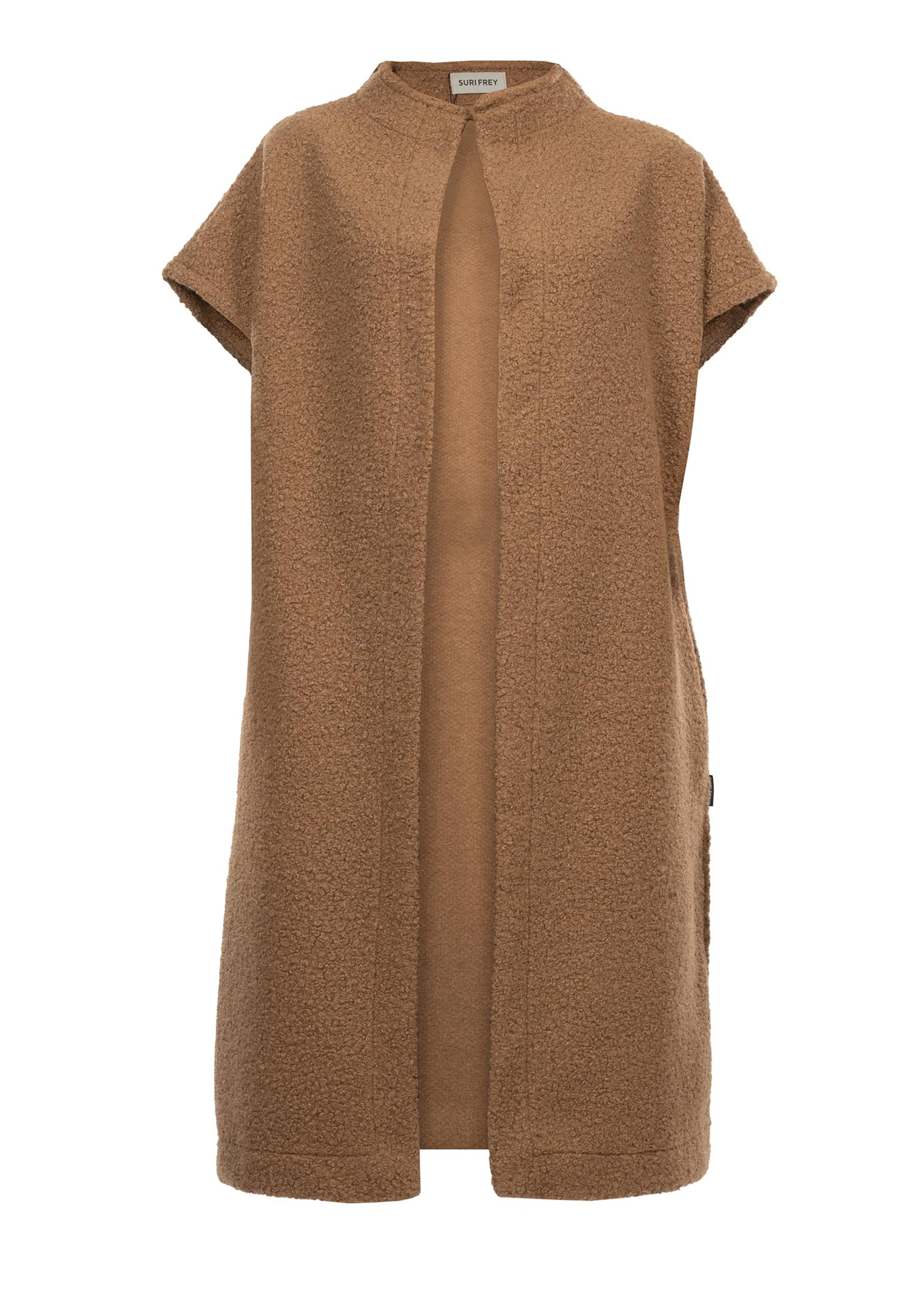 Suri Frey Vest ' SFY Freyday ' i brun: forside