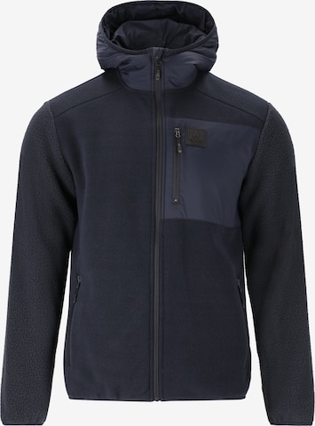 Whistler Athletic fleece jacket 'Makaloo' in Blue: front