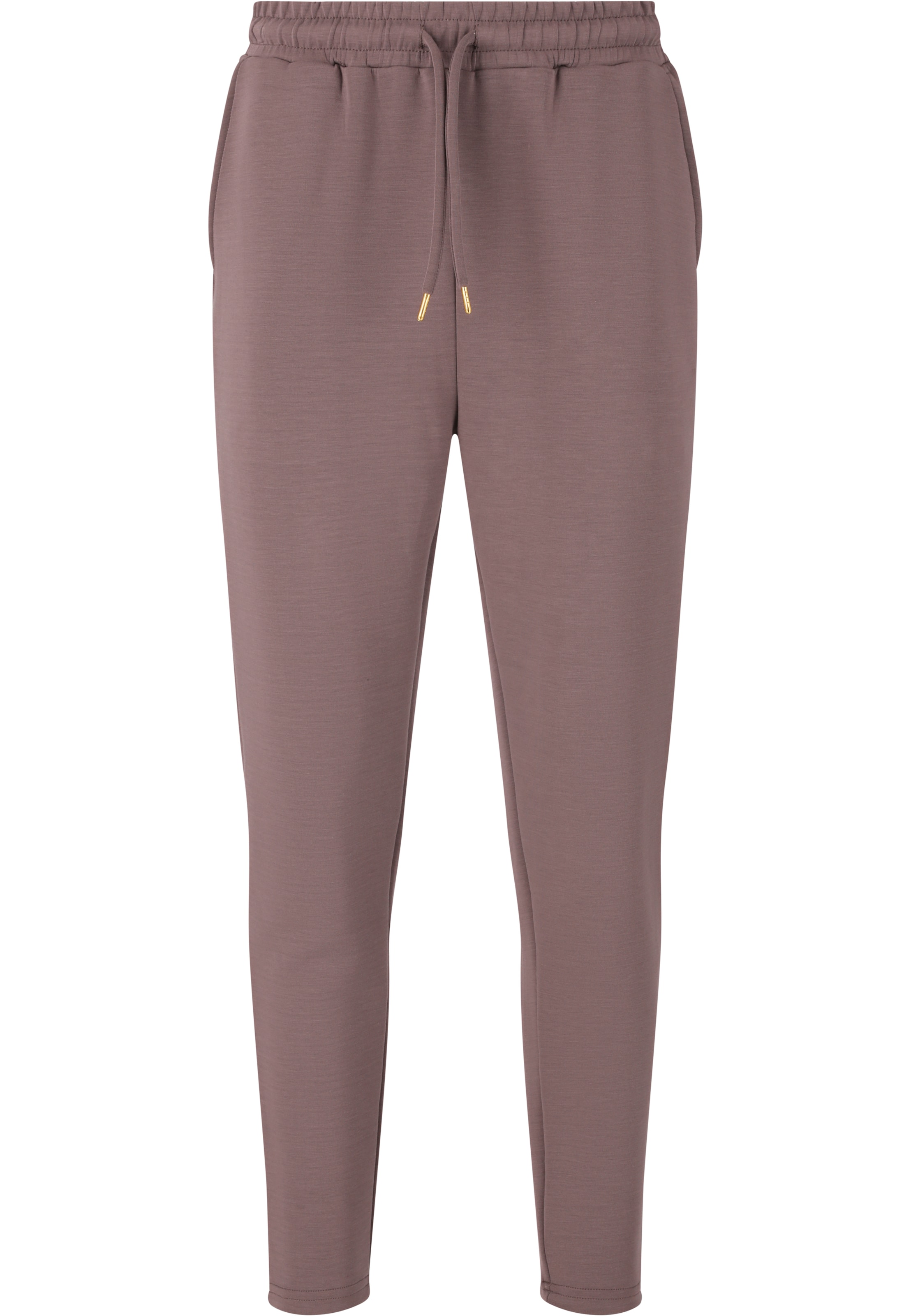 Athlecia Tapered Sportbroek 'Jacey' in Bruin: voorkant