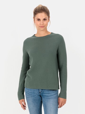 CAMEL ACTIVE Sweater in Green: front