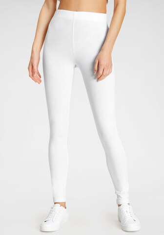 FLASHLIGHTS Skinny Leggings in White: front