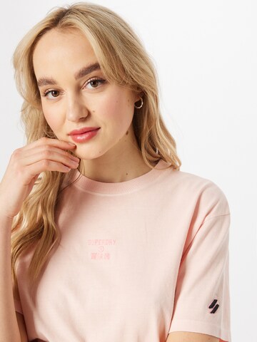 Superdry T-Shirt in Pink