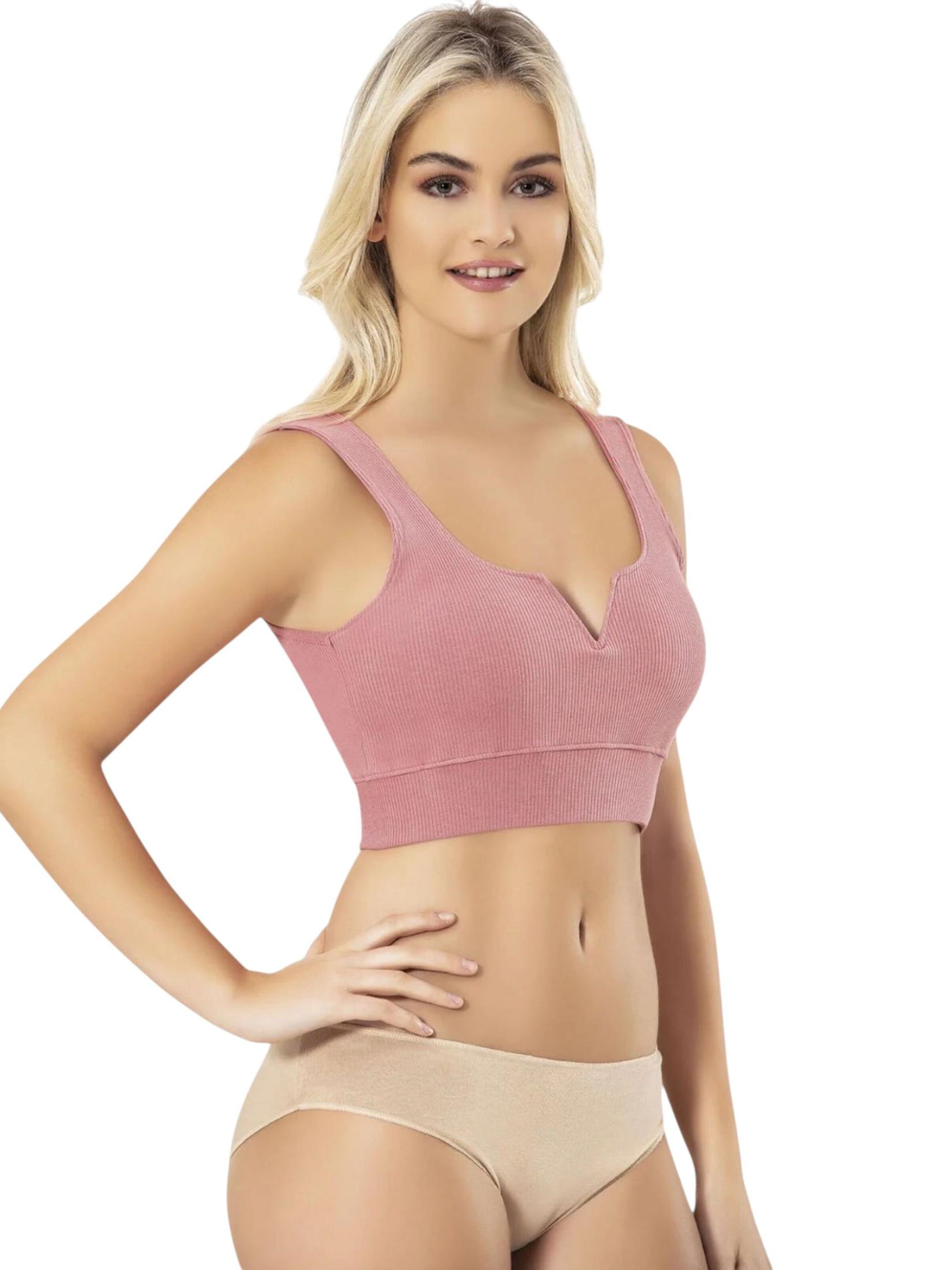 fashionshowcase Overdel 'ELVA' i pink