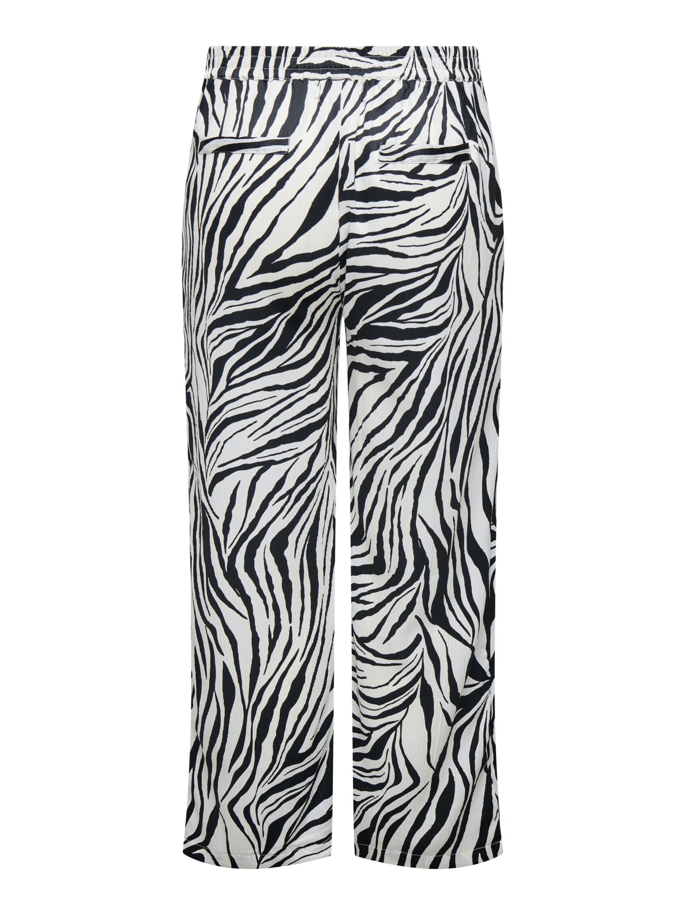 ONLY Carmakoma Loosefit Broek 'CARYAVA' in Wit