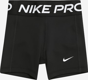 Pantalon de sport 'Leak Protection' NIKE en noir : devant