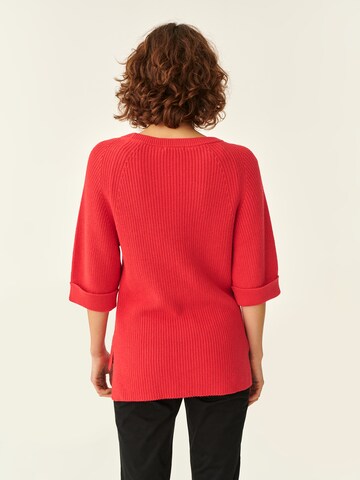 TATUUM - Pullover 'Minisa' em vermelho