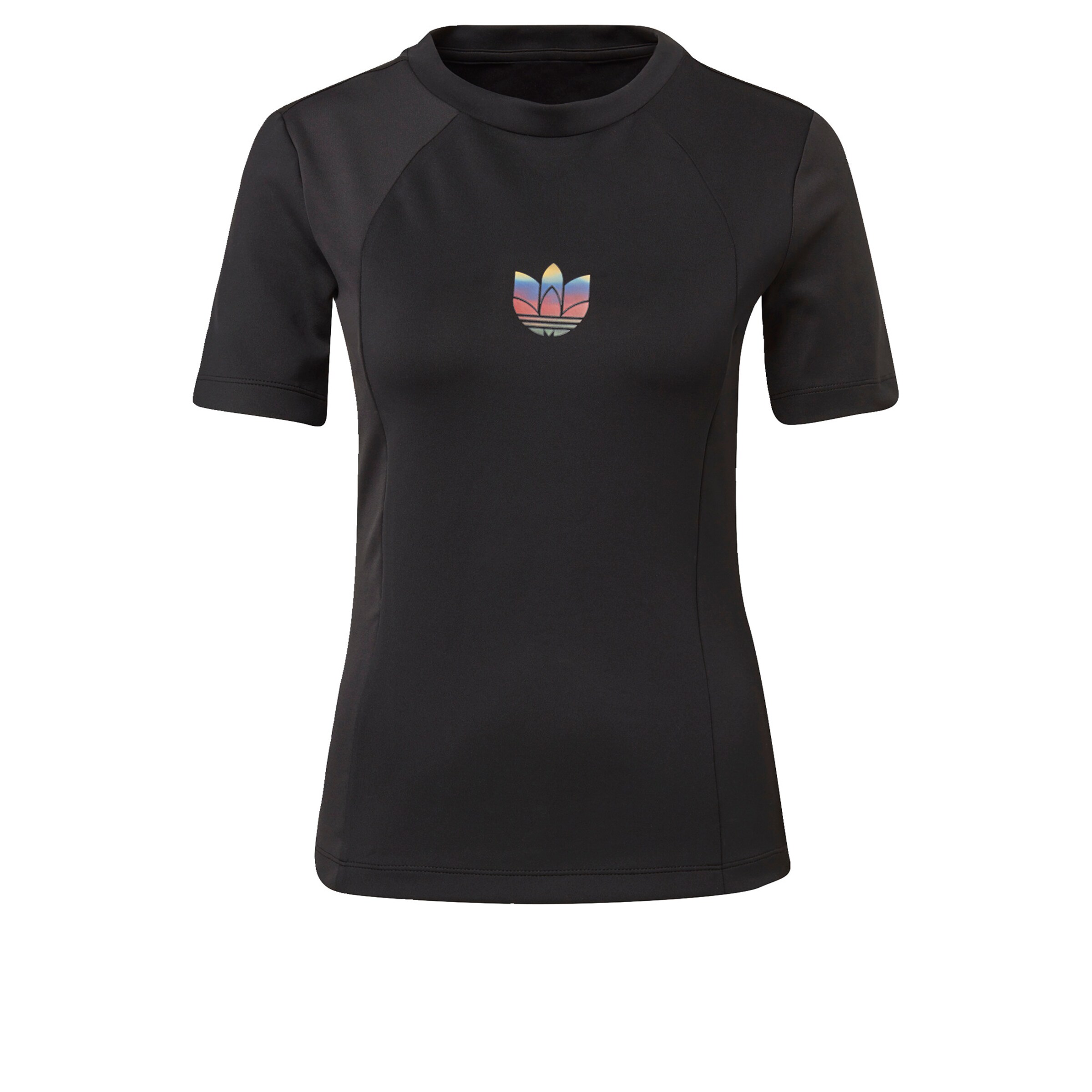 Maglietta 'Adicolor' di ADIDAS ORIGINALS in nero: frontale