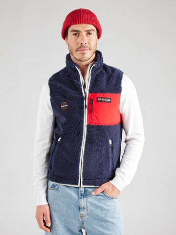 NAPAPIJRI Vest 'YUPIK' in Blue: front
