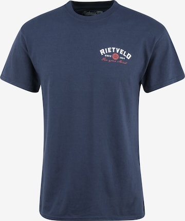 Rietveld Clothing T-Shirt 'Surf Trippin' in Blau: predná strana