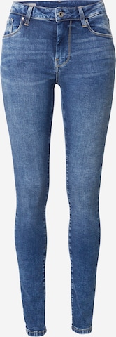 Pepe Jeans - Skinny Vaquero 'DION' en azul: frente