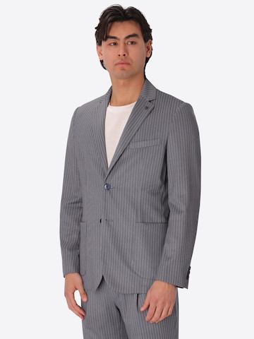 Coupe regular Veste de costume 'Prugnolo' Distretto12 en gris : devant