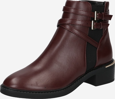 Dorothy Perkins Enkellaarsjes in de kleur Donkerrood, Productweergave