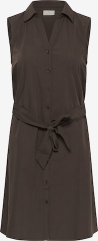 Kaffe Kleid 'KAgiga' in Braun: Vorderseite