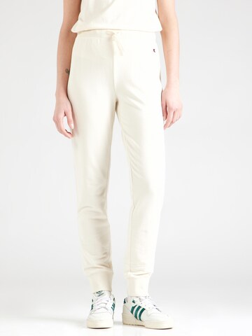 Champion Authentic Athletic Apparel Конический (Tapered) Штаны в Белый: спереди