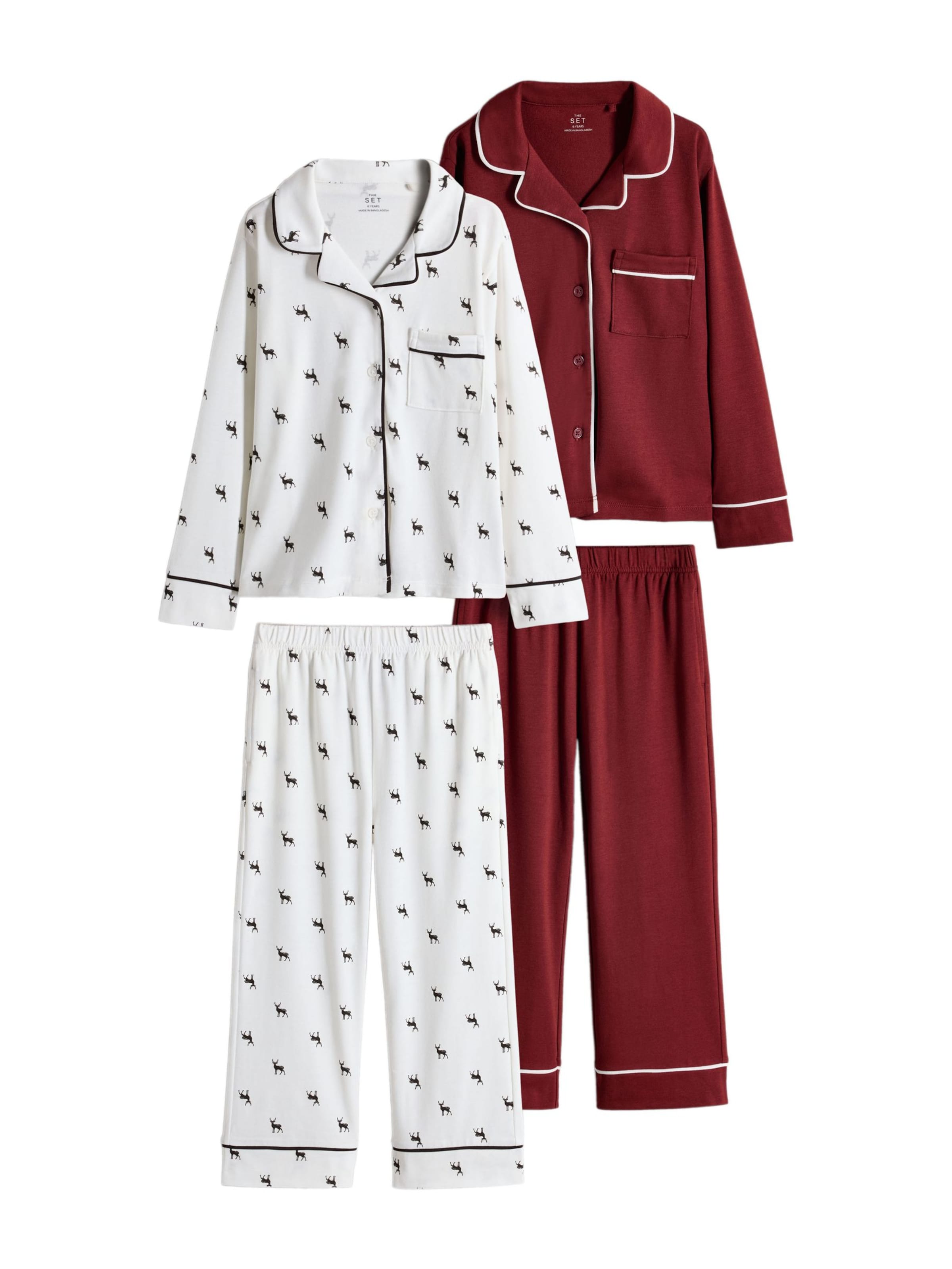 Pyjama The Set en rouge : devant
