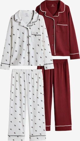 Pyjama The Set en rouge : devant