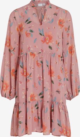 Robe-chemise VILA en rose : devant