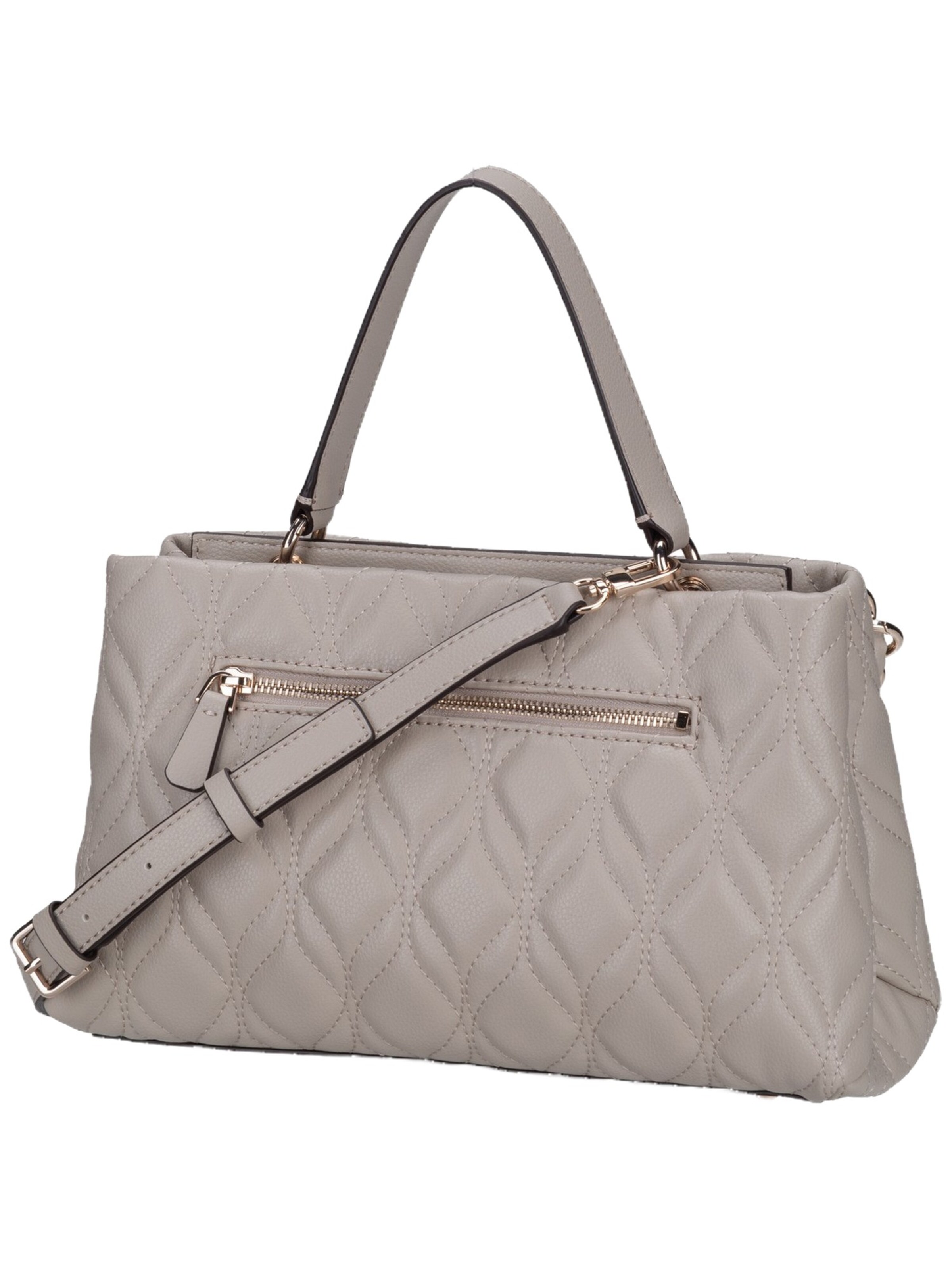 GUESS Handtasche ' Maxine 2 Comp ' in Grau