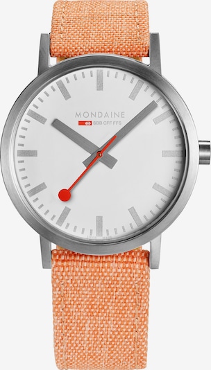 Mondaine Herren-Uhren Analog Quarz ' ' in apricot, Produktansicht