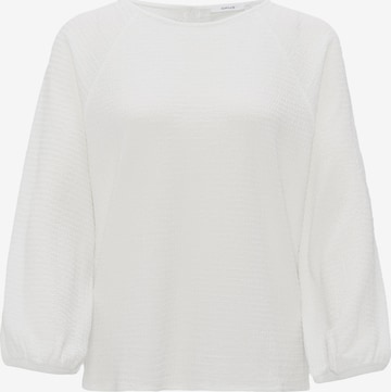 OPUS - Blusa 'Sutili' en blanco: frente