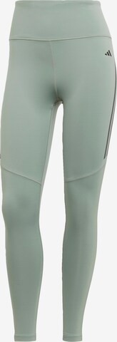 Skinny Pantaloni sport 'Dailyrun' de la ADIDAS PERFORMANCE pe verde: față