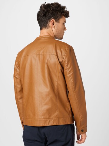 Only & Sons Regular fit Between-Season Jacket 'Mike' in Brown