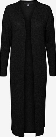 Manteau en tricot 'BRIANNA' VERO MODA en noir : devant