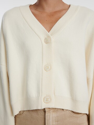 EDITED Knit Cardigan 'Etta' in Beige