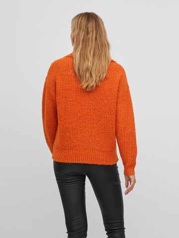VILA Sweater in Orange