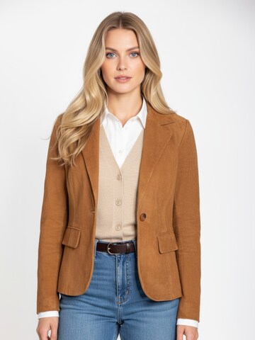 RICANO - Blazer 'Caterina' en marrón: frente