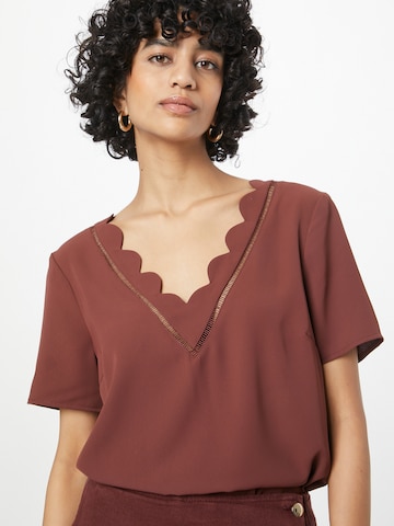 ABOUT YOU Blouse 'Rosina' in Brown