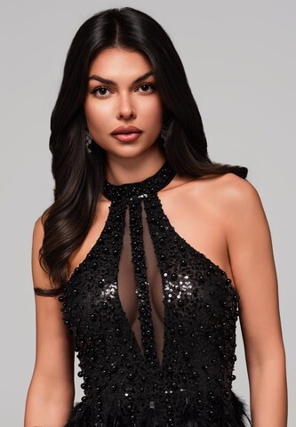 Ombre Evening dress in Black