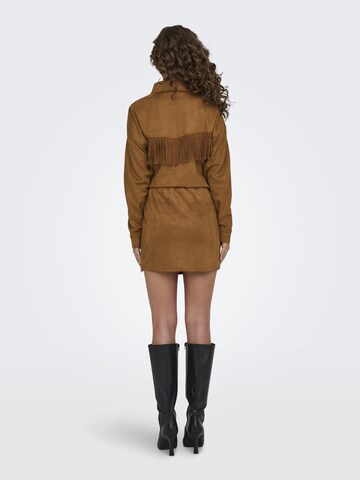 Gonna ' SIF ' di JDY in marrone