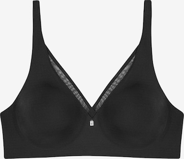TRIUMPH Bügelloser BH ' True Shape Sensation ' in Schwarz: Vorderseite