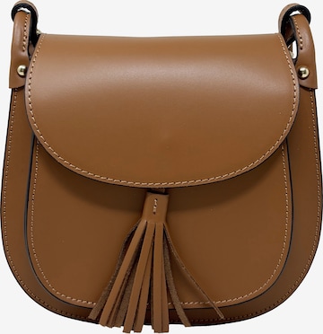 Sac bandoulière CHICCA BORSE en marron : devant