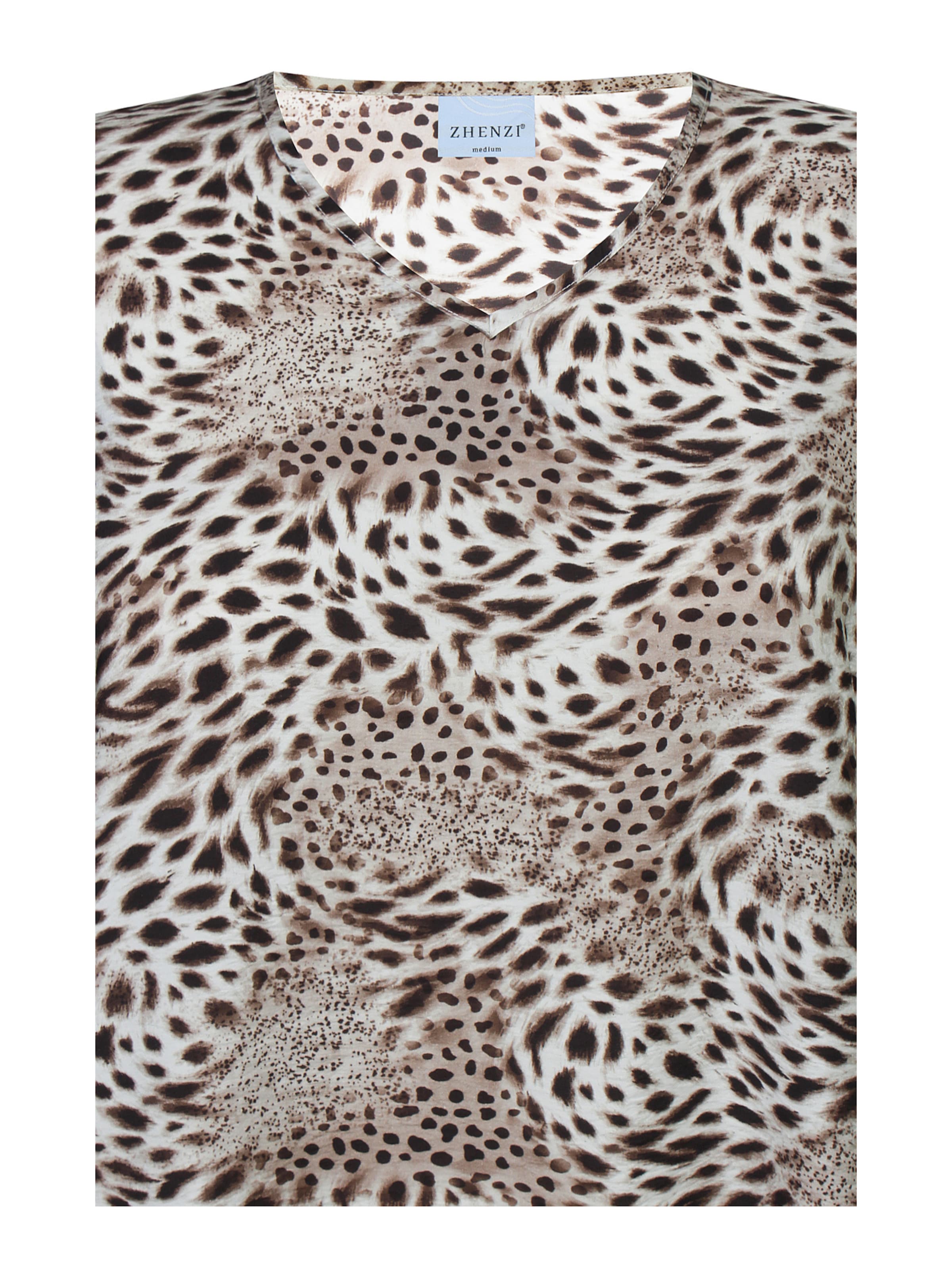 Zhenzi Dress 'Maida 1637' in Brown