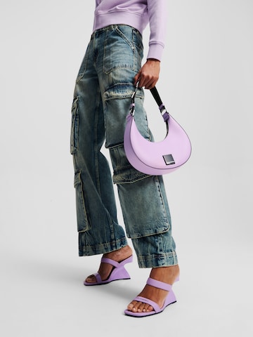 KARL LAGERFELD JEANS Õlakott, värv lilla