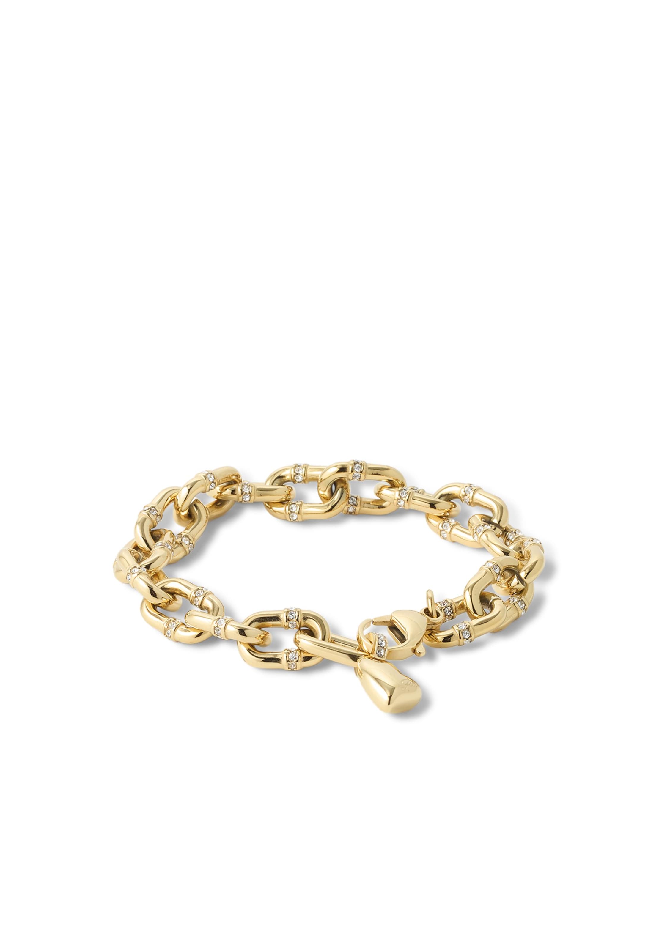 GUESS Opaska 'GOLDEN LOVE' w kolorze złoty: przód