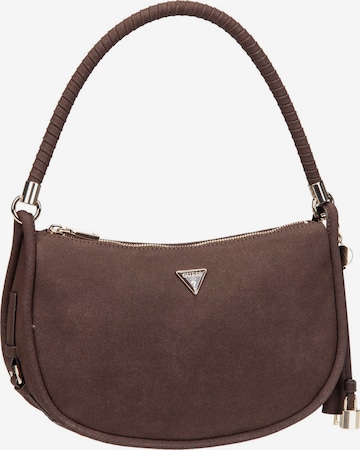 Borsa a spalla 'Danya' di GUESS in marrone: frontale